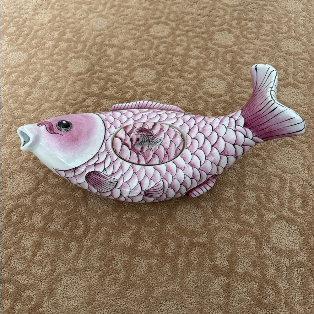 Mid 20th Century Chinese Fish Bowl
